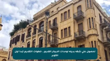 لحصول على شقة بديلة لوحدات الإيجار القديم.. خطوات التقديم تبدأ أول أكتوبر